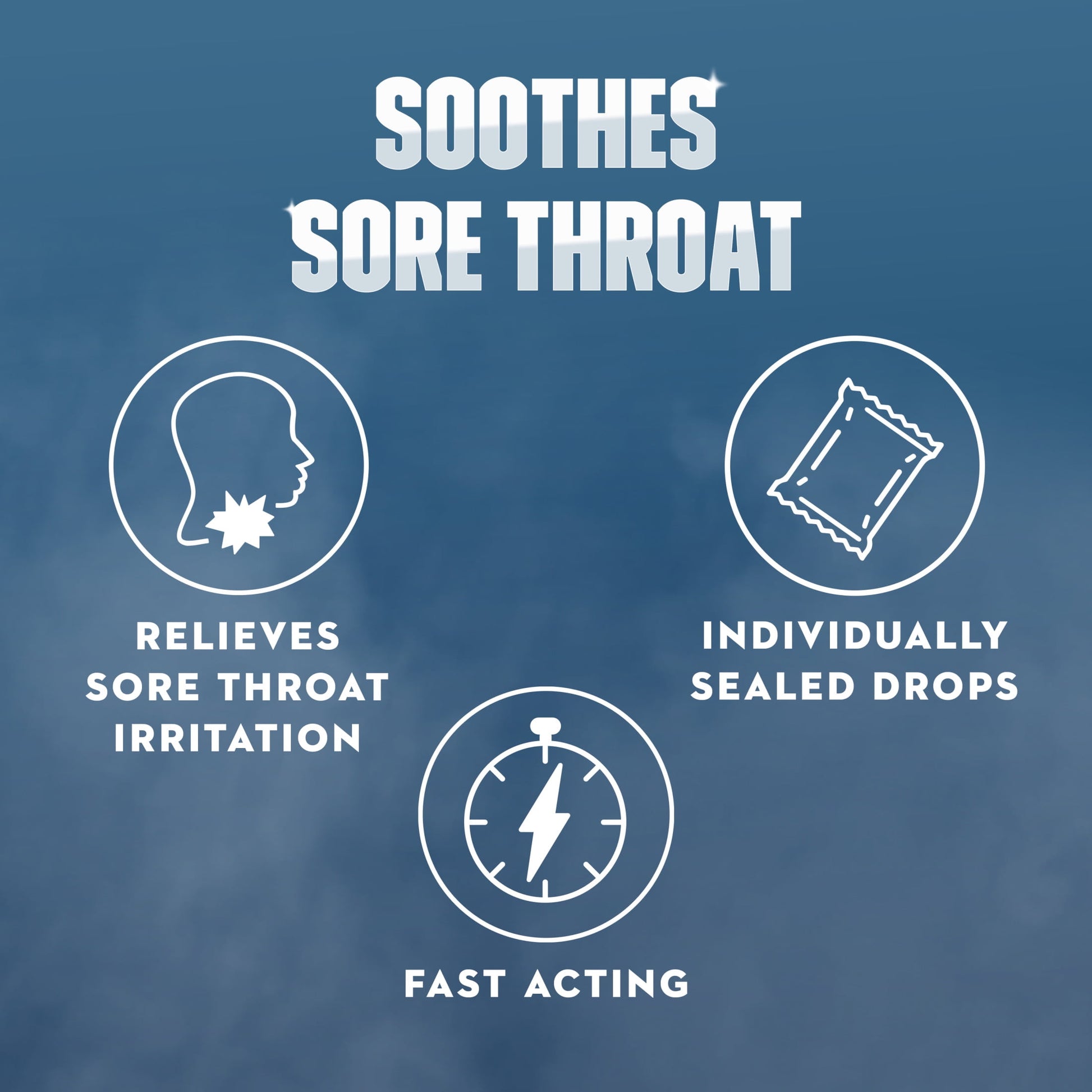 Instasoothe Sore Throat Lozenges, FSA, Honey & Echinacea Flavor, 40 Medicated Throat Drops