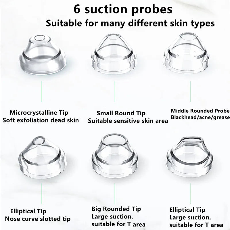 Vacuum Suction Deep Cleansing Electric Facial Pore Cleaner