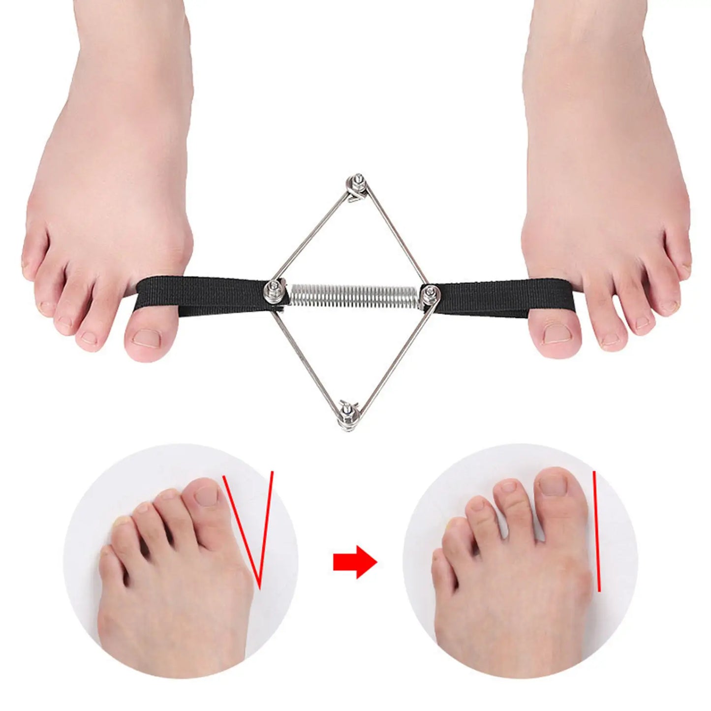 Nylon Steel Soft Toe Stretcher