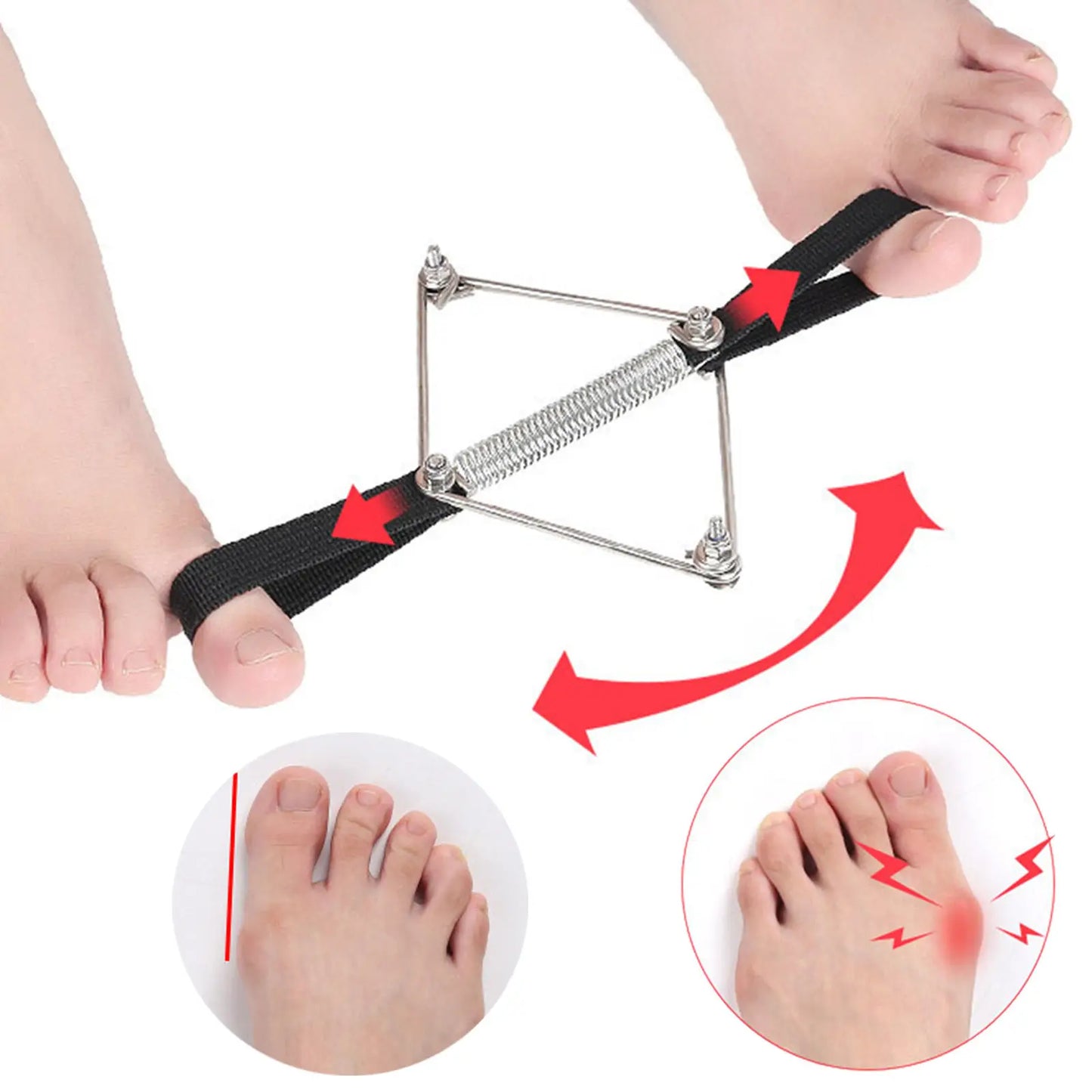 Nylon Steel Soft Toe Stretcher