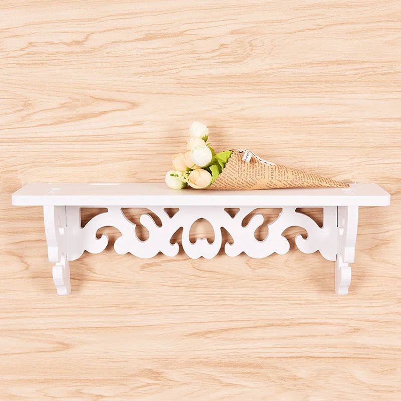 White Wall Hanging Shelf