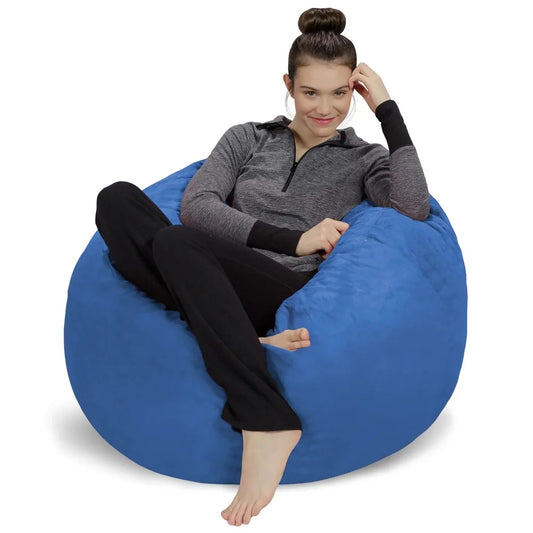 Bean Bag Chair, Memory Foam Lounger