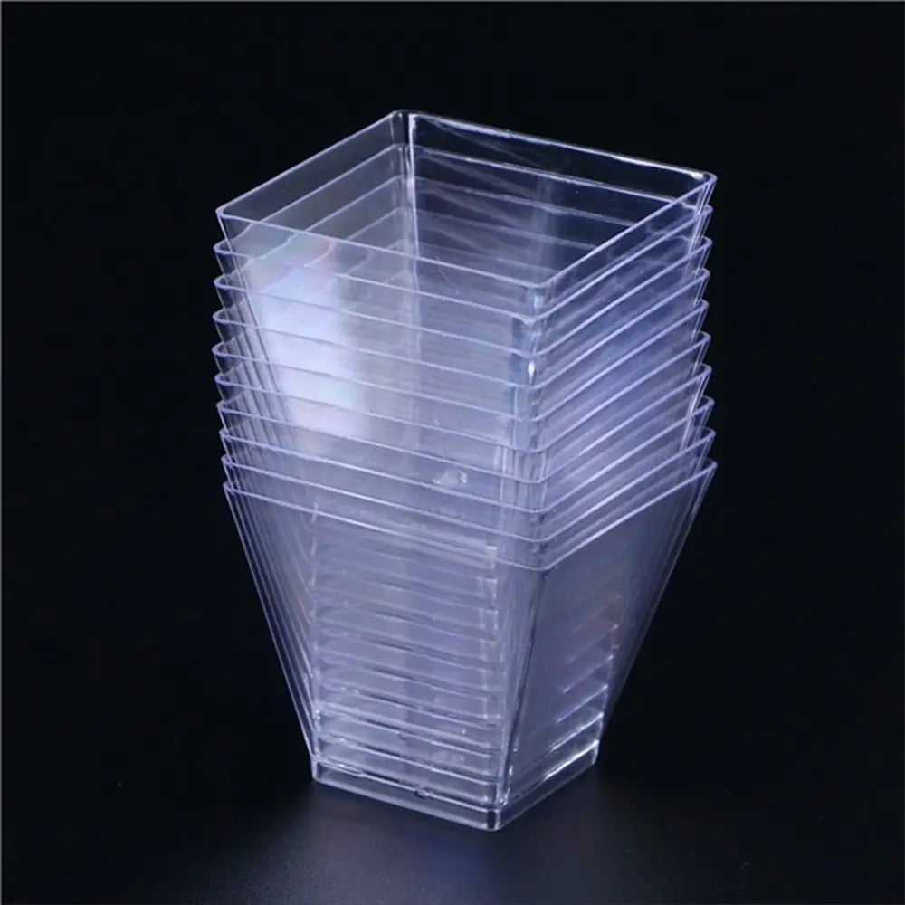 50pcs 50/60/90ML Disposable Dessert Cup